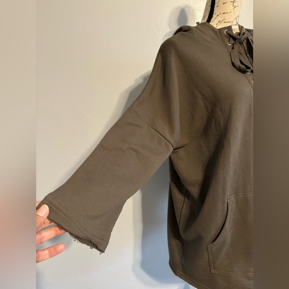 NWOT-MONO B HOODED PULL OVER - Picture 2 of 10